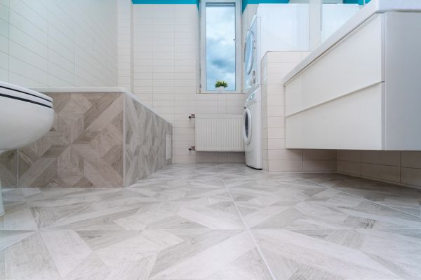 Bathroom Floor Remodeling in Cheyenne